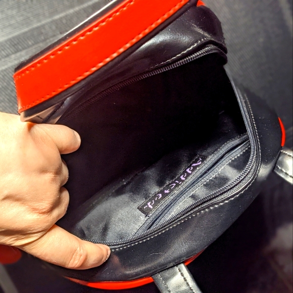 Cherry Striped Pin Up Purse - Picture 3 of 3